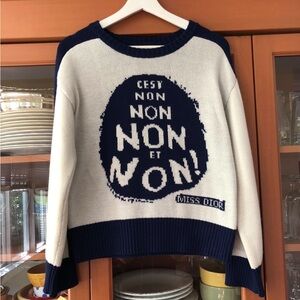 Dior sweater!